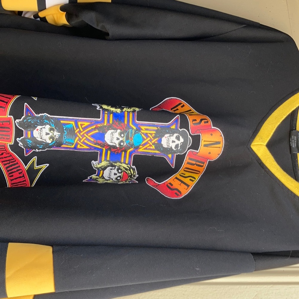 Guns N Roses hockey jersey
